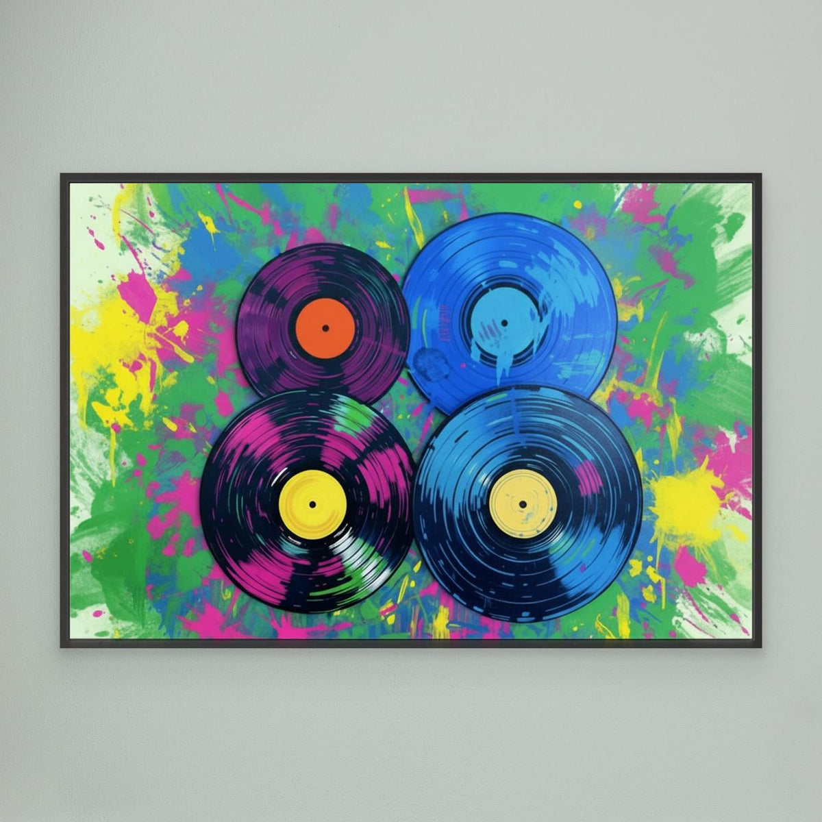 Vinyl Abstract Art