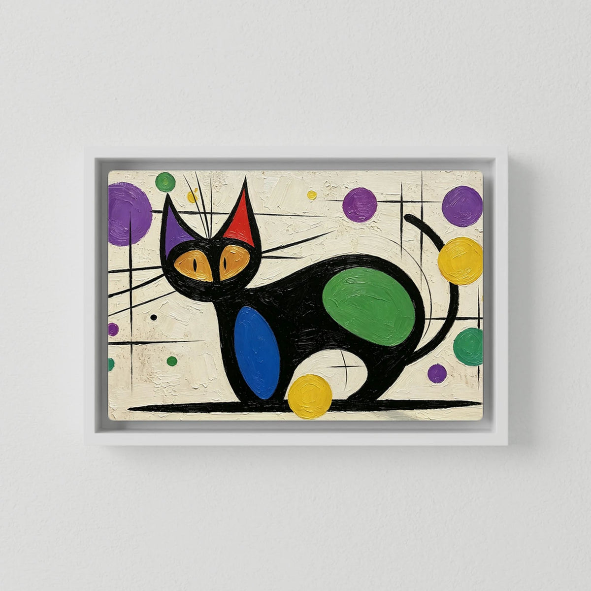 Miro Whiskers Canvas Art