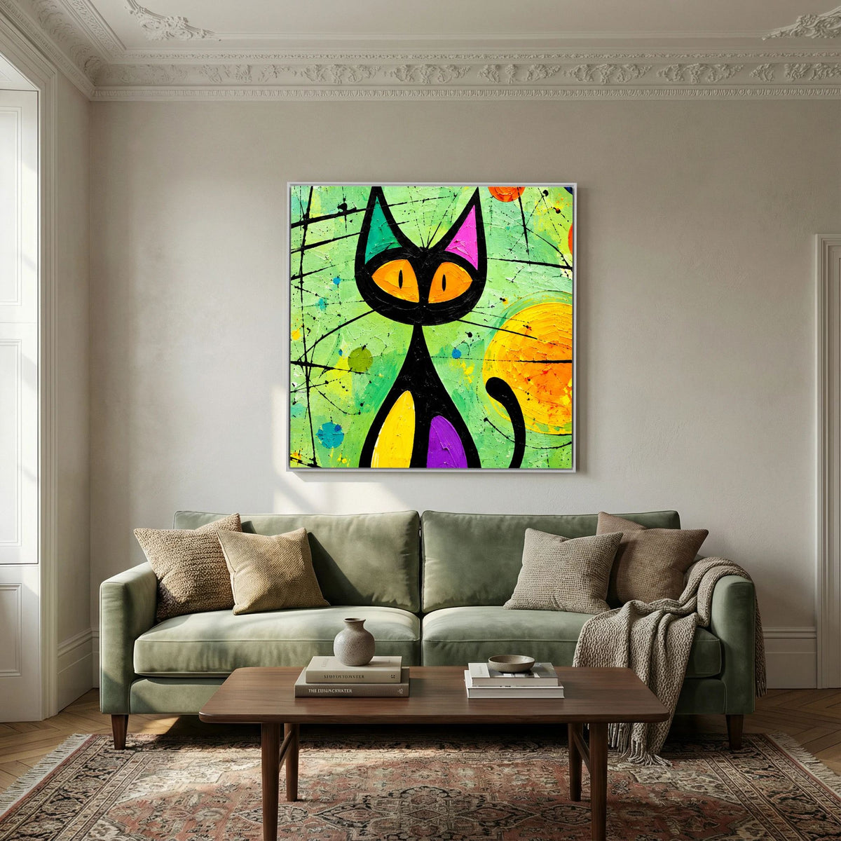 Smitten Kitten Canvas Wall Art – USA Frames