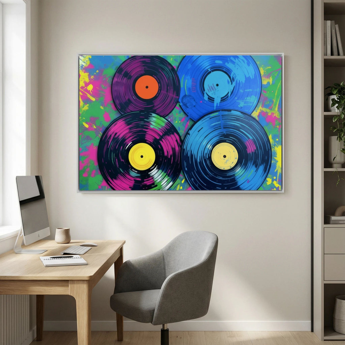 Vinyl Abstract Art