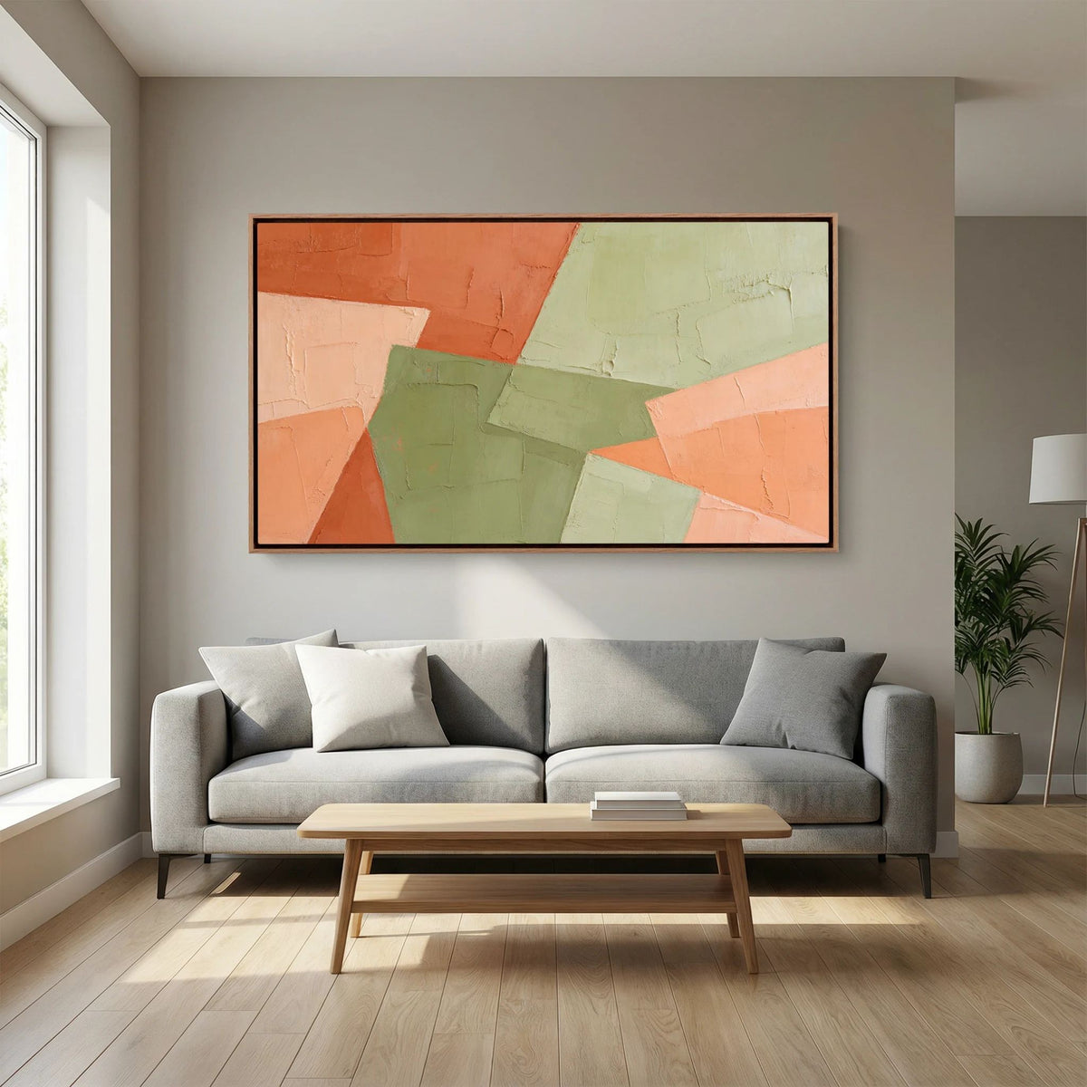 Interwoven Horizons Canvas Wall Art