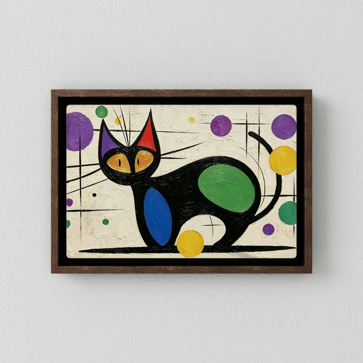 Miro Whiskers Canvas Art