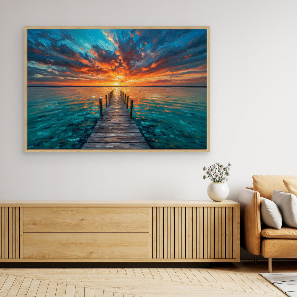 Boardwalk Sundown Oil