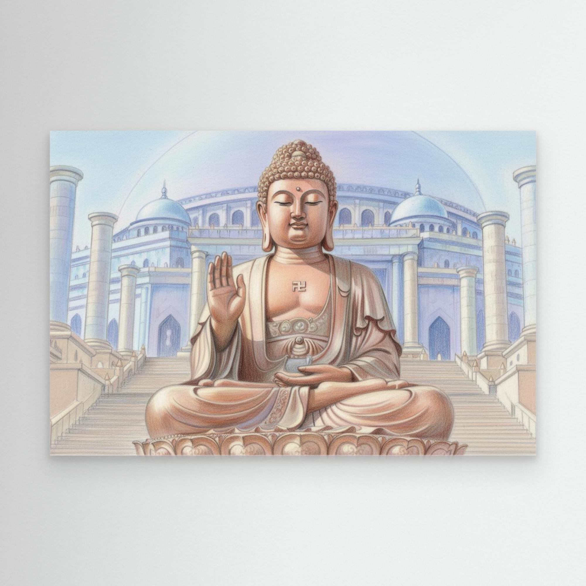 buddha Pastel