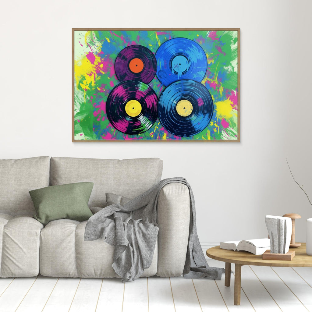 Vinyl Abstract Art
