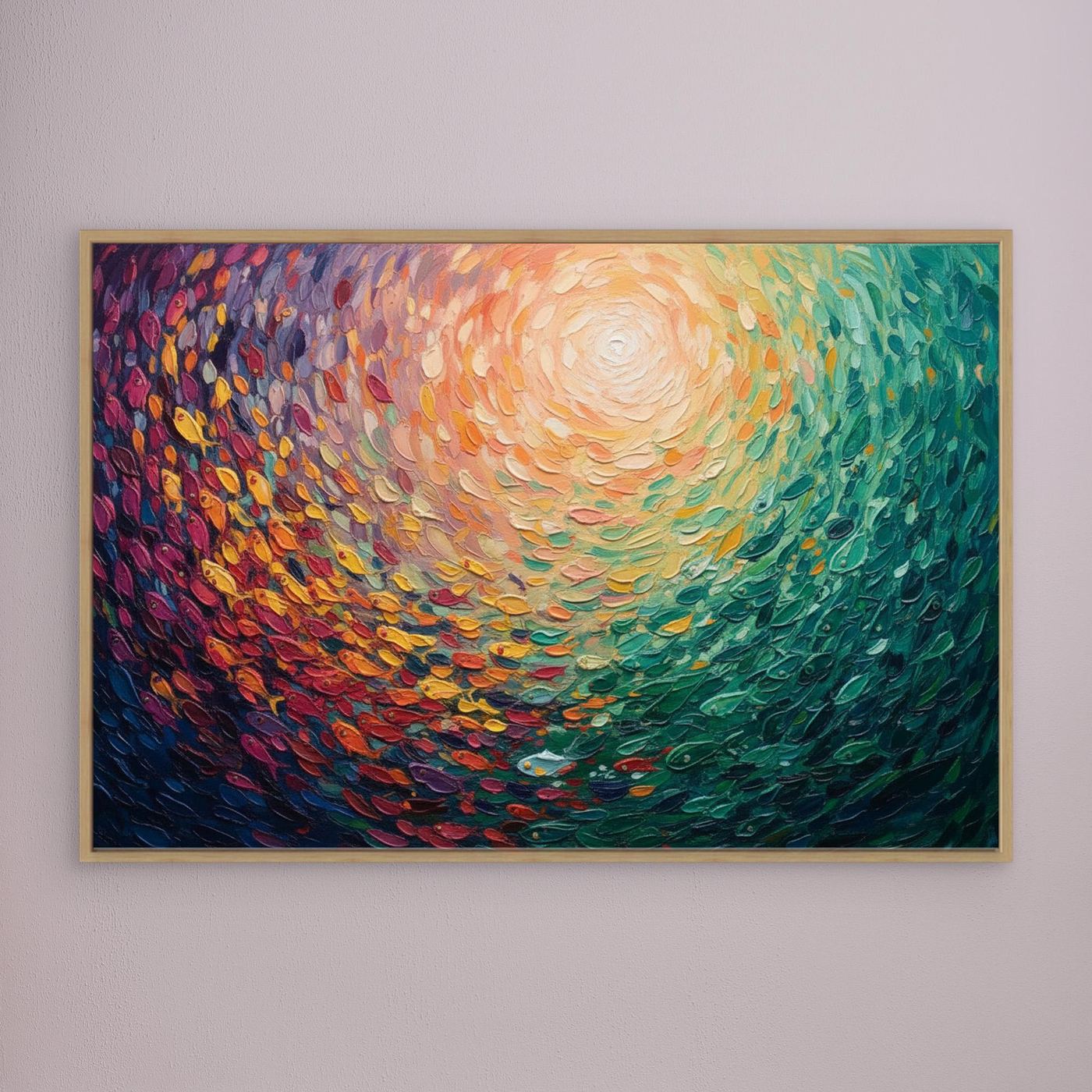 Celestial Gavering Wall Canvas