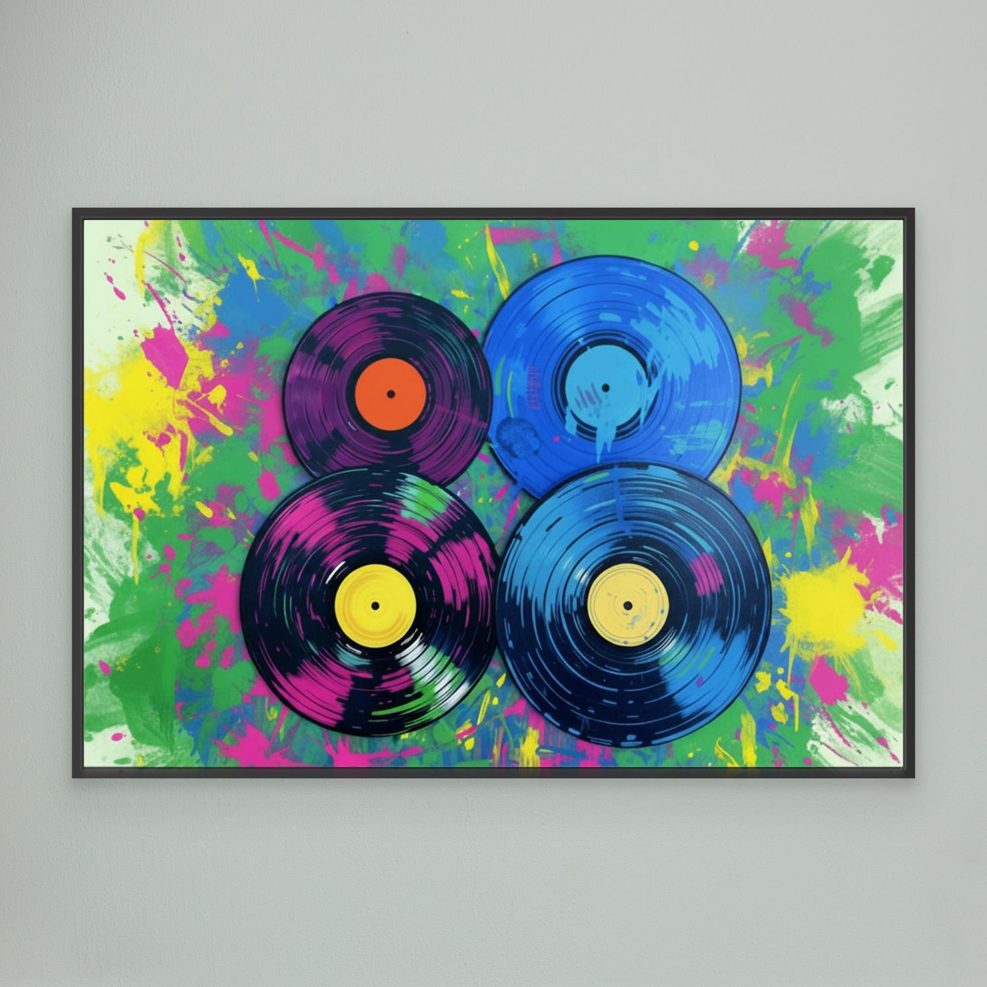 Vinyl Abstract Art