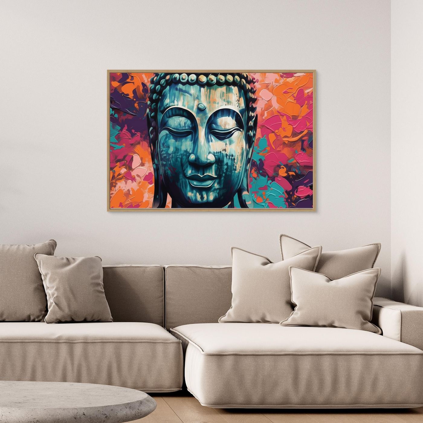 Buddha Vibrant Pastel