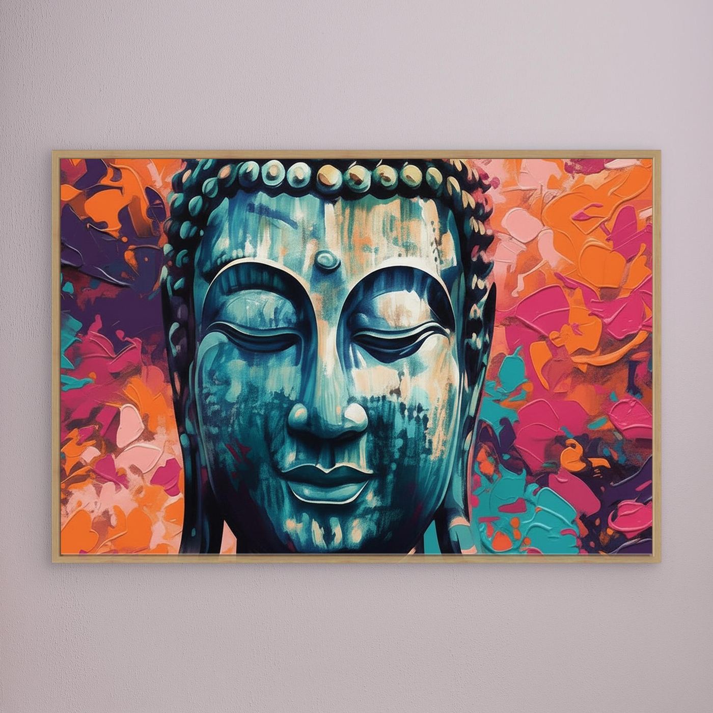 Buddha Vibrant Pastel