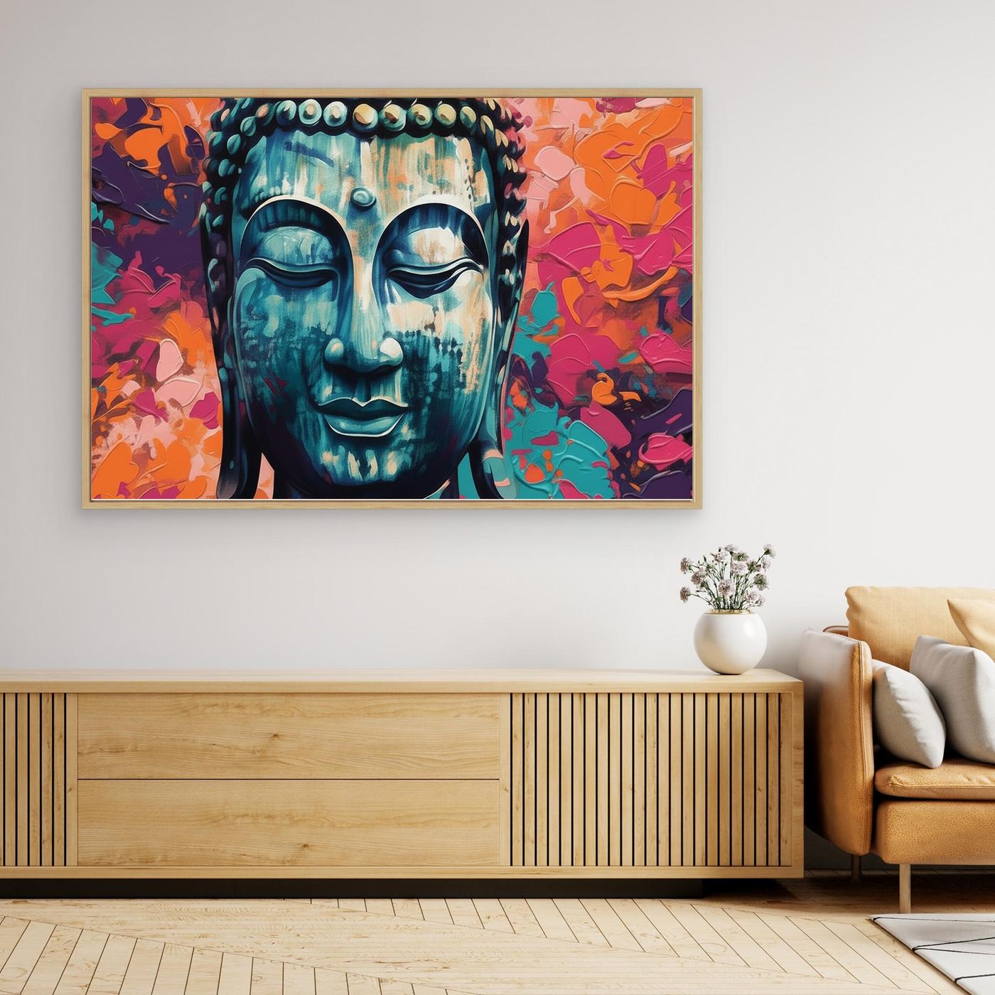 Buddha Vibrant Pastel