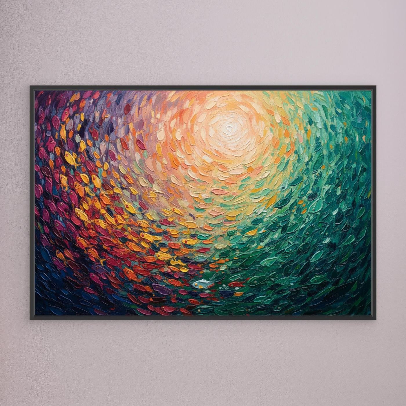 Celestial Gavering Wall Canvas