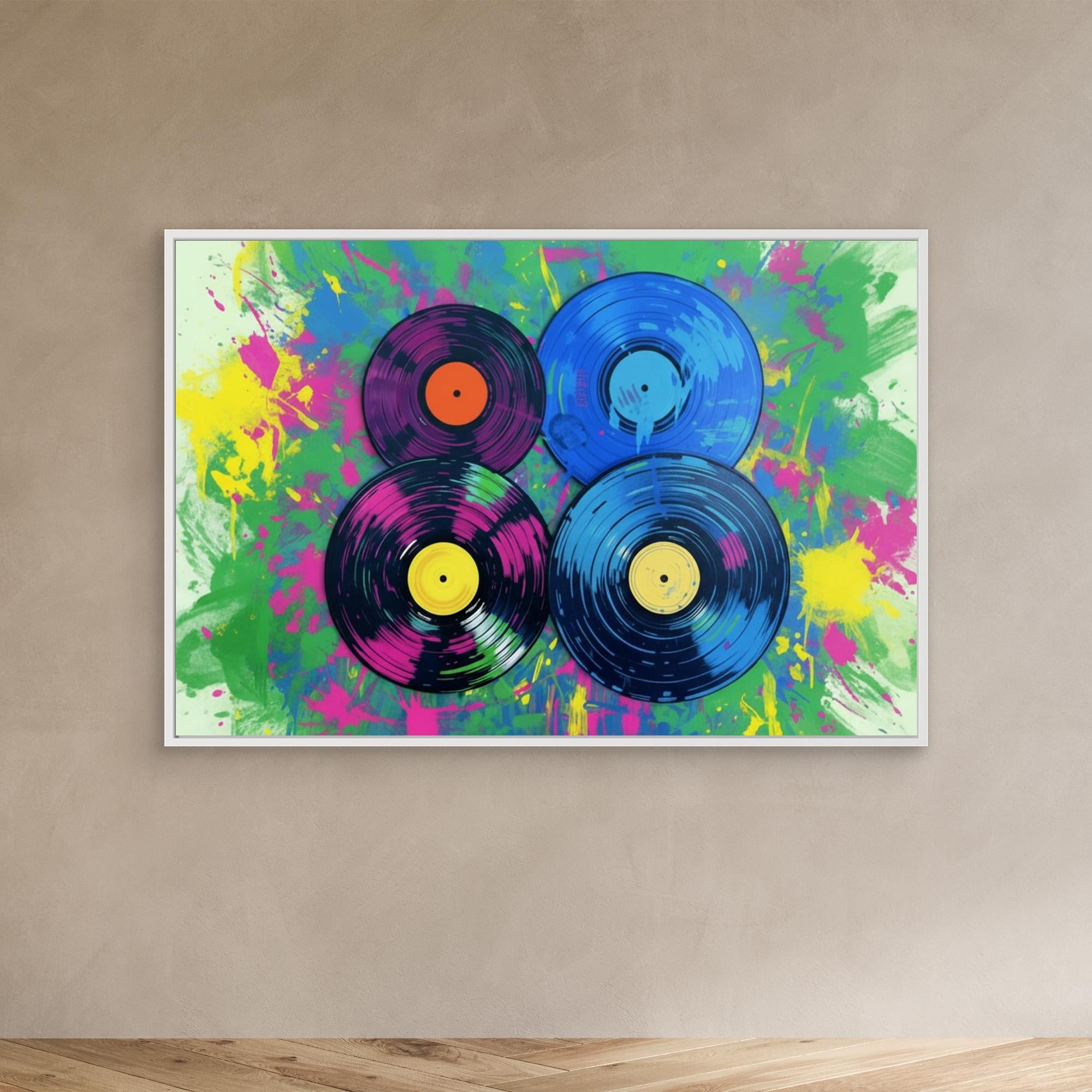 Vinyl Abstract Art