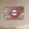 Retro London Underground Sign