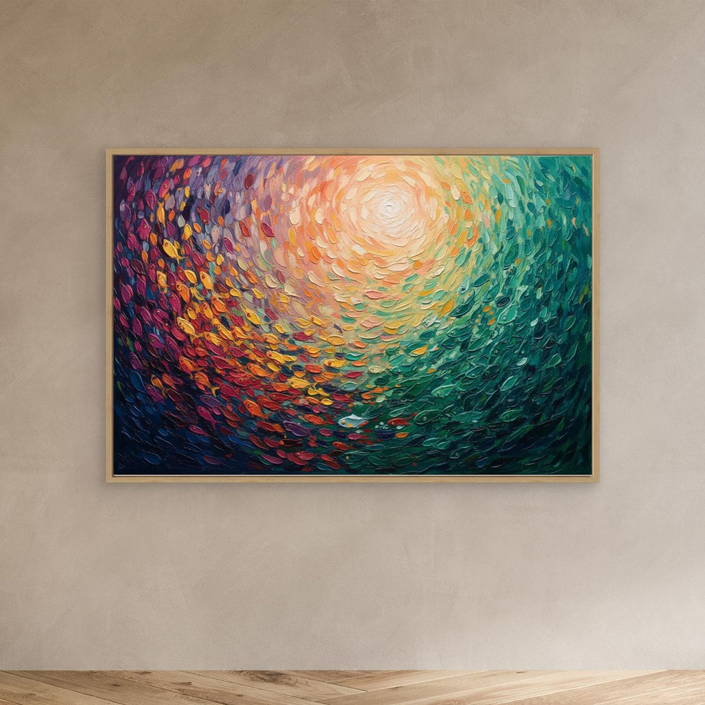 Celestial Gavering Wall Canvas