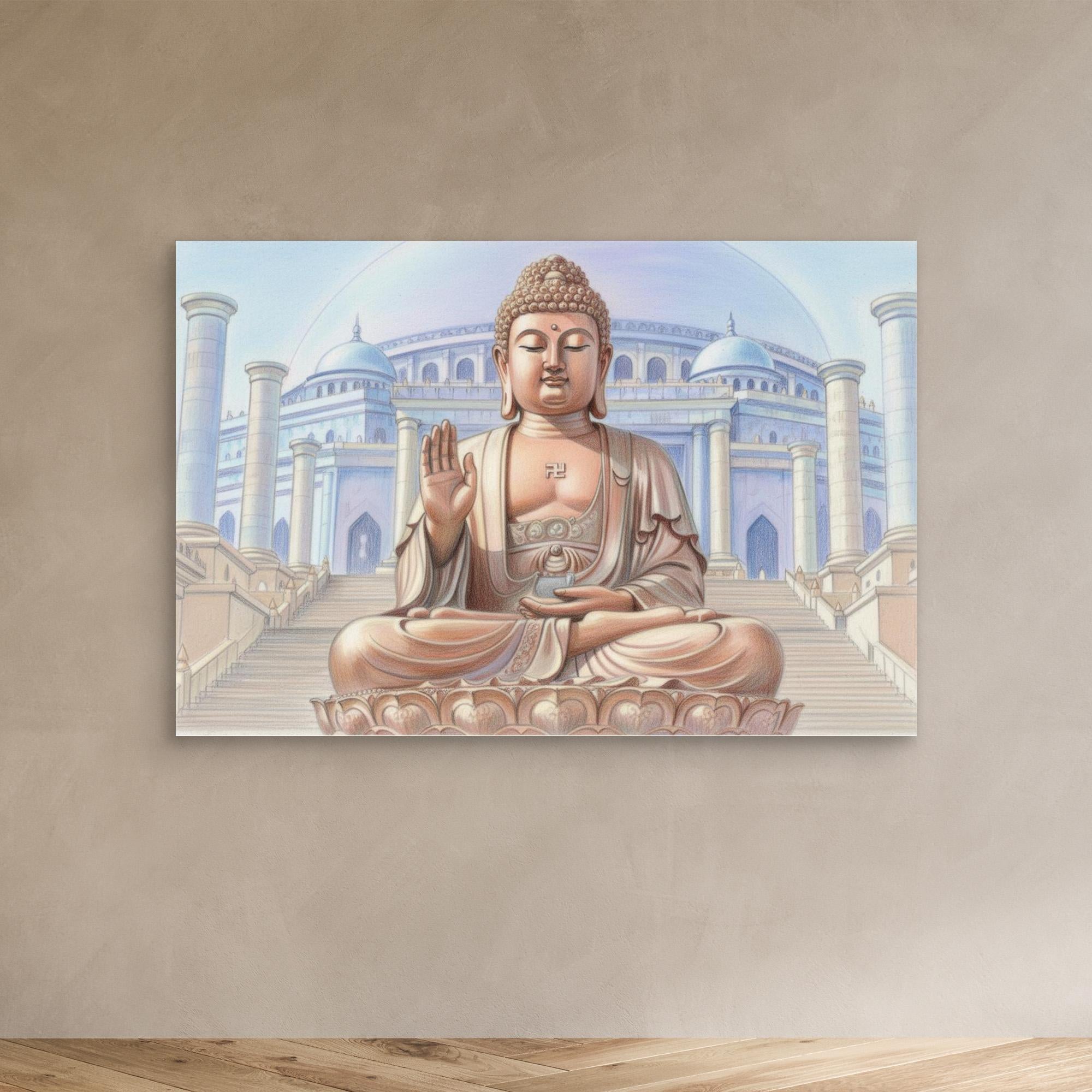 buddha Pastel
